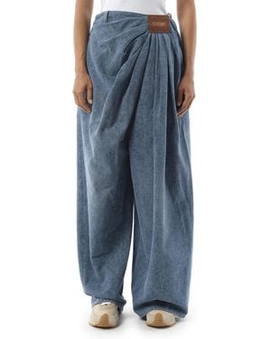 Loewe Draped Jeans Af - Blue