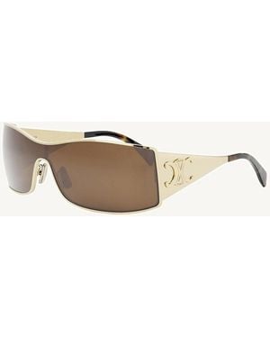 Celine Cl40283U 0030E Metal Sunglasses - Natural