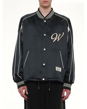 WOOYOUNGMI Varsity Jacket - Grey
