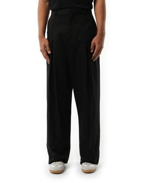Loewe Low Crotch Trouser, 100% Cotton - Black