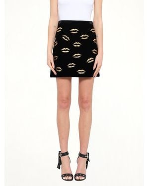 Givenchy Pod Short Skirt - Black