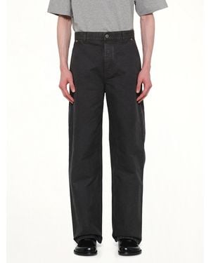 Loewe Cotton Trouser - Black