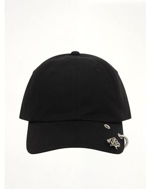 we11done Spike Rose Cap - Black