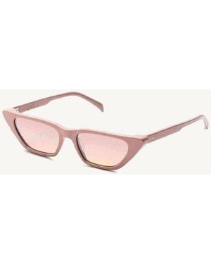 G.O.D Thirty Two Sunglasses With Light Lens - Pink