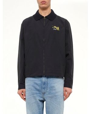 KENZO Jumping Tiger Zipped Coach Jacket - Blue