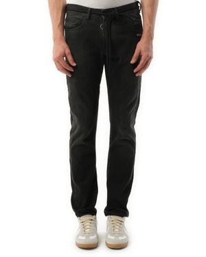 Off-White c/o Virgil Abloh Slim Back Dart Jeans - Black