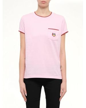 KENZO Tiger Crest T-Shirt - Pink