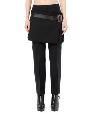 McQueen Belt Skirt - Black