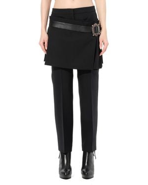 McQueen Belt Skirt - Black