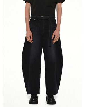 Sacai Denim Trousers - Black