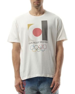 Doublet 2025Ss Logo T-Shirt - Grey