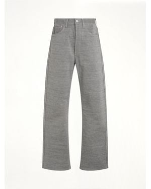Maison Margiela Broken Twill 5 Pocket Trousers - Grey