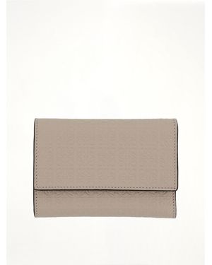 Loewe Repeat Small Vertical Wallet - Grey