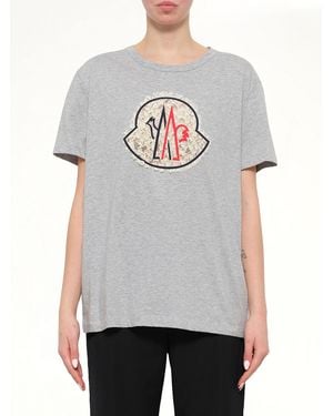 Moncler T-Shirt - Grey