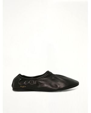 Alaïa Supple Slippers - White