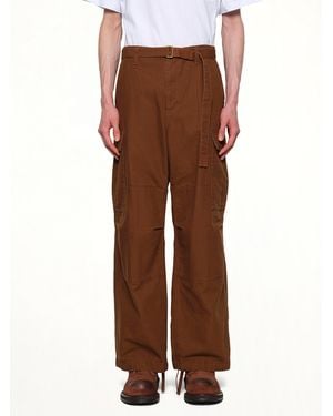 Sacai Carhartt Wip Duck Trousers - Brown
