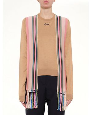 Loewe Stripe Bands Sweater - Blue