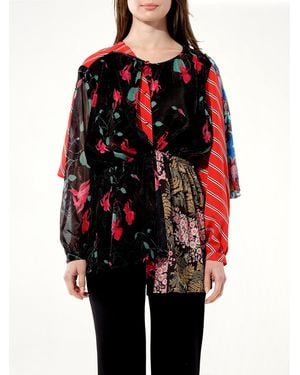 Balenciaga Kaleidoscope Top - Red