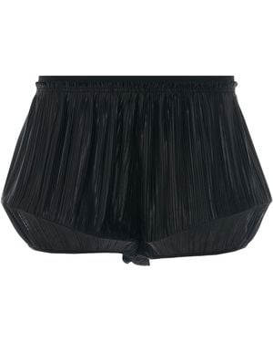 Givenchy Pleated Structured Shorts - Black