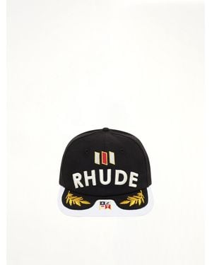 Rhude Souvenir Logo Hat - Black
