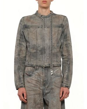 DIESEL D-Vulmar-Fsi Denim Jacket - Grey