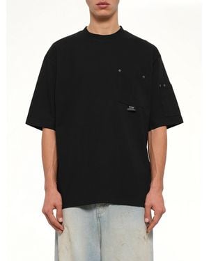 Taion Work Libet Pocket T-Shirt - Black