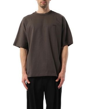 Juun.J 'Essential Boxy T-Shirt, Short Sleeves, , 100% Cotton, Size: Small - Black