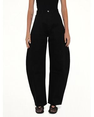 Alaïa Round Trousers - Black