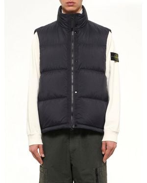Stone Island G100004 Matt Ripstop Cordura Vest - Blue
