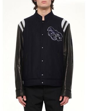 Lanvin Baseball Jacket - Blue