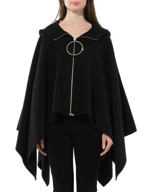 PUCCI Cape With Zip - Black