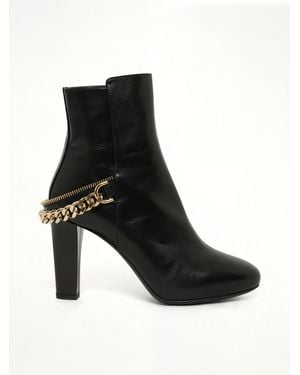 Lanvin Boots W/ Chain - Black