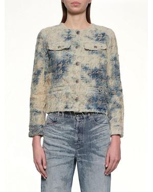 DIESEL De-Grafy-Fsh Runway Jacket - Grey