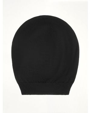 Rick Owens Medium Wool Hat - Black