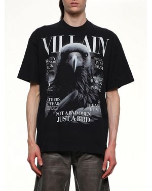 Doublet Villain Cover Print T-Shirt - Black