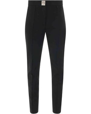 Givenchy Pants With 4G Buckle, 100% Polyamide - Black