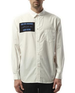 Undercover For Five Colors Shirt, Long Sleeves, 100% Cotton - Gray