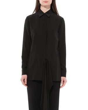 Givenchy Long Sleeve Blouse - Black