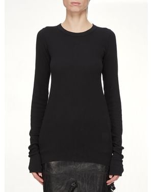 Rick Owens Basic Ls T-Shirt - Black