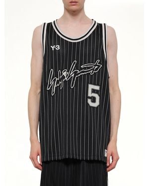 Y-3 Elite 5 Basketball Jersey - Black