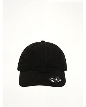 DIESEL 'C Plak' Cap in Black for Men | Lyst