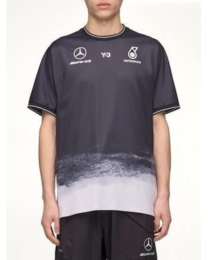 Y-3 F1 Mech Ss Jersey - Blue