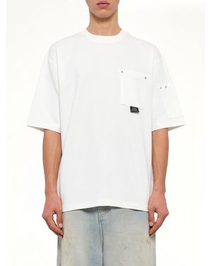 Taion Work Libet Pocket T-Shirt - White