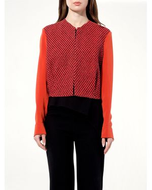 Balenciaga Tweed Jacket - Red