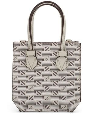 Moreau Bregancon Bb Bag, 100% Leather - Grey