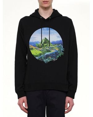 KENZO Landscape Hoodie - Black