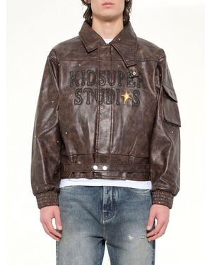 Kidsuper Boy Who Jumped Over The Moon Jacket - Brown