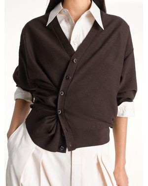 Lemaire Twisted Cardigan - Black