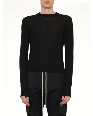 Rick Owens Cropped Biker - Black