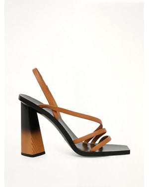 Givenchy Losange Sandal 100 - Metallic